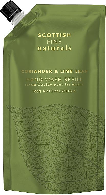 Flüssige Handseife Koriander und Limettenblätter - Scottish Fine Soaps Naturals Coriander & Lime Leaf Hand Wash (Refill) — Bild N1