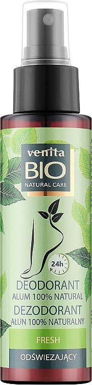Fußdeodorant - Venita Bio Natural Care Fresh Deo — Bild N1