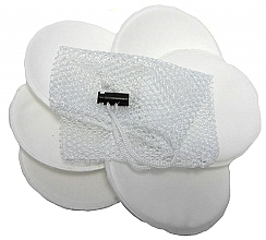 Wiederverwendbare Stilleinlagen mit Waschbeutel - Simply Gentle Washable Shaped Nursing Pads With Wash Bag — Bild N2