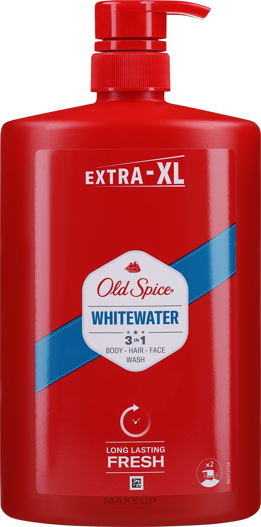2in1 Shampoo-Duschgel - Old Spice Whitewater Shower Gel + Shampoo 3 in 1 — Bild 1000 ml