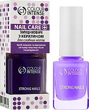 Düfte, Parfümerie und Kosmetik Nagelverstärker mit Keratin - Colour Intense Nail Care Strong Nails