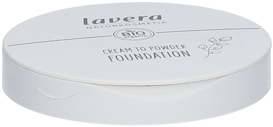 Foundation-Creme-Puder für das Gesicht - Lavera Cream to Powder Foundation — Bild N3