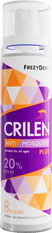 Mückenschutz-Emulsion - Frezyderm Crilen Anti Mosquito Plus 20% Spray  — Bild N1
