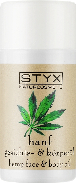 Körper- und Gesichtsöl mit Hanf - Styx Naturcosmetic Hanf Face & Body Oil — Bild N1