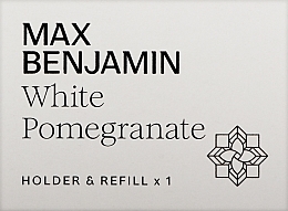 Auto-Lufterfrischer - Max Benjamin Car Fragrance White Pomegranate — Bild N2