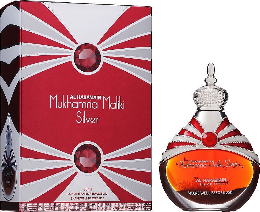 Al Haramain Mukhamria Maliki Silver - Parfum-Öl — Bild N1