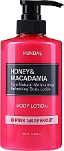 Düfte, Parfümerie und Kosmetik Feuchtigkeitsspendende Körperlotion mit rosa Grapefruit - Kundal Honey & Macadamia Pink Grapefruit Body Lotion