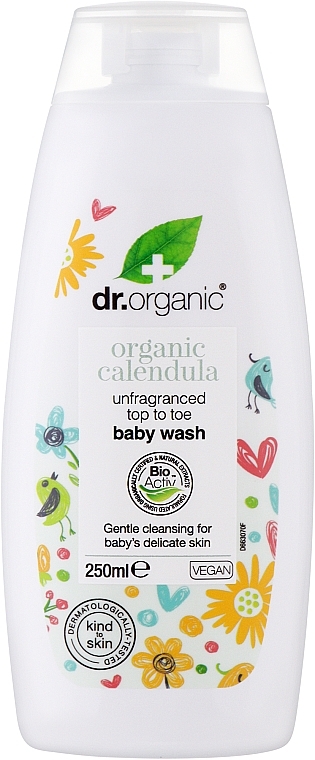2in1 Duschgel mit Bio-Calendula - Dr. OrganicOrganic Calendula 2-in-1 Baby Wash — Bild N1