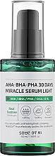 Düfte, Parfümerie und Kosmetik Saures Gesichtsserum - Some By Mi AHA.BHA.PHA 30 Days Miracle Serum Light