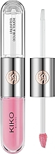 Düfte, Parfümerie und Kosmetik Doppelseitiger flüssiger Lippenstift - Kiko Milano Unlimited Double Touch