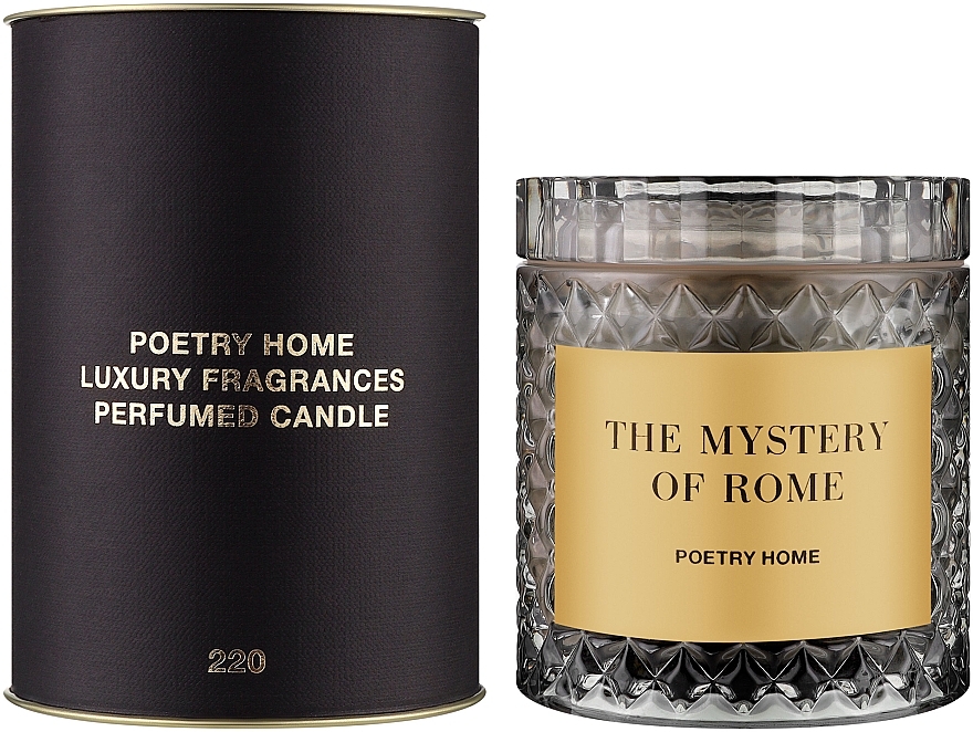 Poetry Home The Mystery Of Rome Candle - Duftkerze — Bild N4