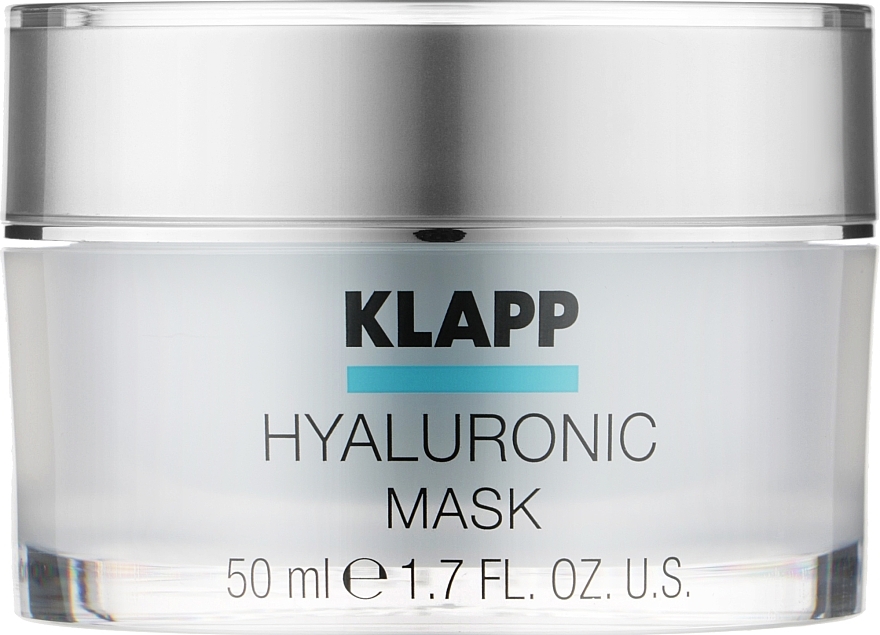 Feuchtigkeitsspendende Gesichtsmaske mit Hyaluronsäure - Klapp Hyaluronic Mask — Bild N1