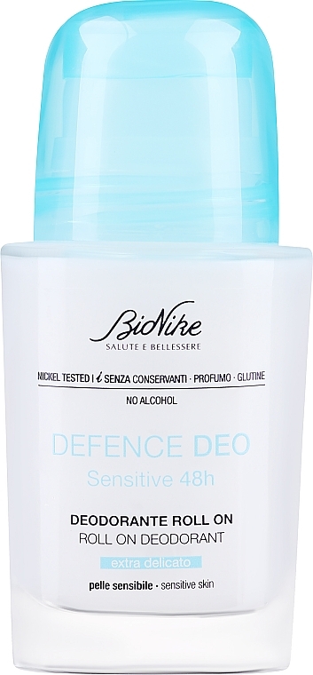 Deo Roll-on Sensitive 48H - BioNike Defence Deo Sensitive 48H Extra Delicate — Bild N1