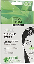 Düfte, Parfümerie und Kosmetik Nasenpflaster mit Aloe Vera-Extrakt - Beauty Derm Nose Clear-Up Strips