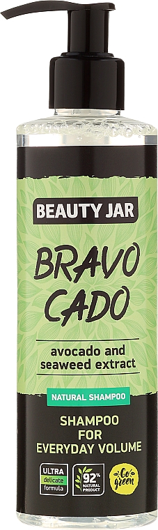 Shampoo für mehr Volumen - Beauty Jar Bravo Cado Natural Shampoo — Bild N1
