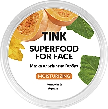 Alginatmaske mit Kürbis - Tink SuperFood For Face Moisturizing Alginate Mask — Bild N2