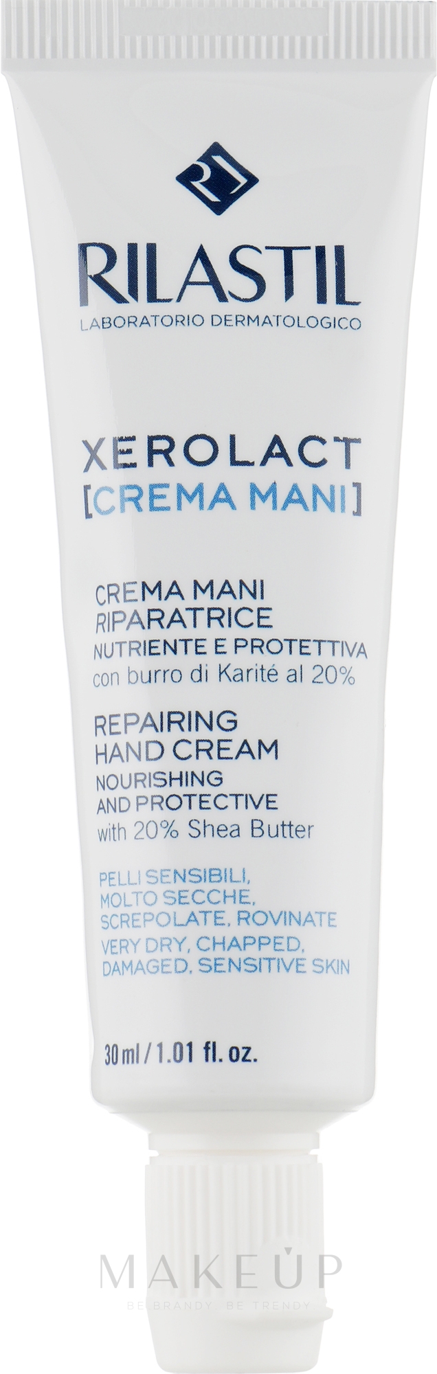 Revitalisierende und schützende Handcreme - Rilastil Xerolact Hand Cream — Bild 30 ml