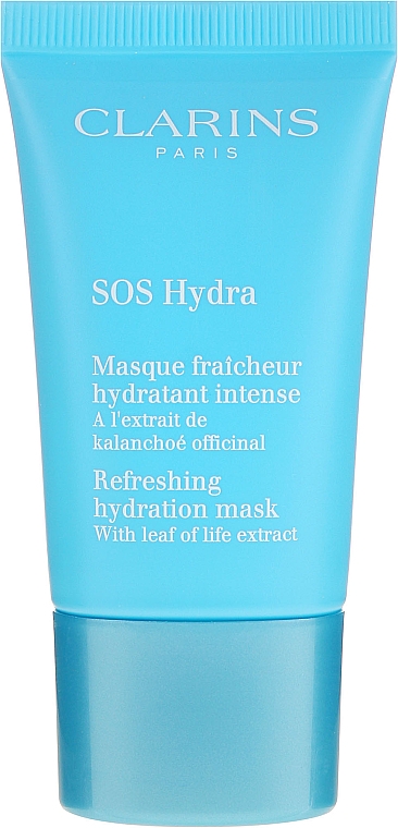 Erfrischende und feuchtigkeitsspendende Gesichtsmaske mit Kalanchoe-Extrakt - Clarins SOS Hydra Refreshing Hydration Mask — Foto N2