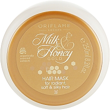 Pflegende Haarmaske mit Milch und Honig - Oriflame Milk & Honey Gold Hair Mask — Bild N3