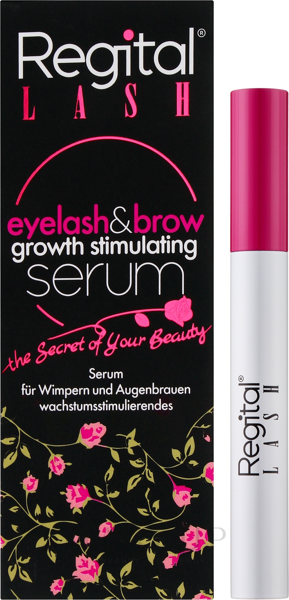 Augenbrauen- und Wimpernserum - Regital Lash Eyelash & Brow Growth Stimulating Serum — Bild 3 ml