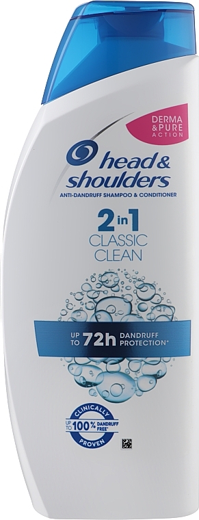 2in1 Anti-Schuppen Shampoo & Conditioner Classic Clean - Head & Shoulders Classic Clean — Bild N8
