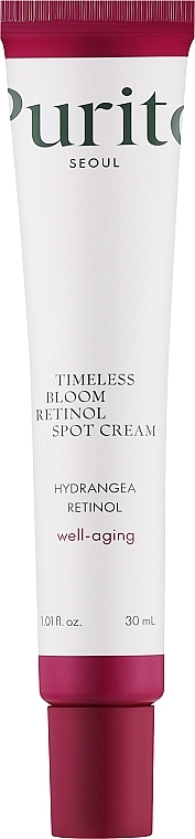 Spot-Creme mit Retinol - Purito Seoul Timeless Bloom Retinol Spot Cream  — Bild N1