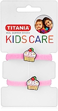 Düfte, Parfümerie und Kosmetik Haargummi Kuchen 2 St. - Titania Kids Care