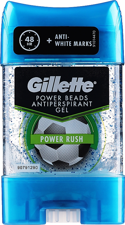 Deo-Gel Antitranspirant - Gillette Power Rush Power Beads Anti-Perspirant Gel for Men — Bild N1