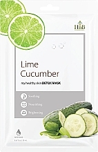 Düfte, Parfümerie und Kosmetik Detox-Maske für das Gesicht Limette und Gurke - HnB My Healthy Skin Detox Mask Lime Cucumber