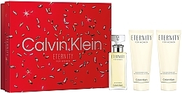 Düfte, Parfümerie und Kosmetik Calvin Klein Eternity For Women - Duftset (Eau de Parfum 50ml + Körperlotion 100ml + Duschgel 100ml) 