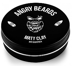 Düfte, Parfümerie und Kosmetik Mattierende Haarstylingpomade - Angry Beards Mic Bjukenen Matt Clay