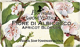 Düfte, Parfümerie und Kosmetik Handgemachte Naturseife Aprikosenblüte - Florinda Sapone Apricot Blossom Vegetal Soap Bar
