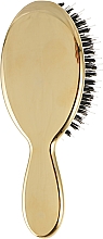 Kleiner Haarmassagekamm AUSP24M gold - Janeke — Bild N2