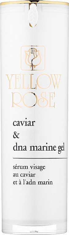 Anti-Aging und regenerierendes Gesichtsserum mit Kaviarextrakt und Marine DNA - Yellow Rose Caviar & Marine DNA Gel — Bild N1