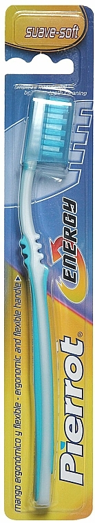 Zahnbürste weich Energy hellblau - Pierrot Energy