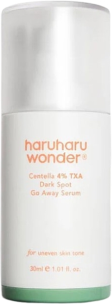 Gesichtsserum gegen Pigmentflecken - Haruharu Wonder Centella 4% TXA Dark Spot Go Away Serum  — Bild N1