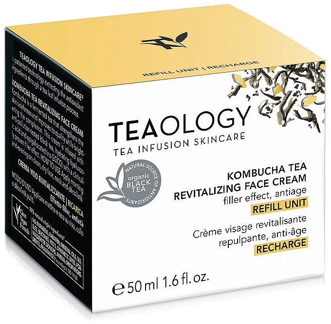 Revitalisierende Gesichtscreme (Refill) - Teaology Kombucha Tea Revitalizing Face Cream Refill — Bild N5