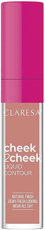 Flüssiges Rouge - Claresa Cheek2Cheek Liquid Contour — Bild N1