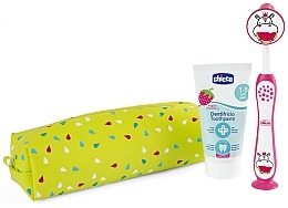 Düfte, Parfümerie und Kosmetik Mundpflegeset für Kinder 3+ - Chicco (Zahnpasta 50ml + Zahnbürste 1 St. + Etui 1 St.)