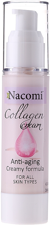 Anti-Aging Gesichtscreme mit Kollagen - Nacomi Collagen Cream Anti-aging