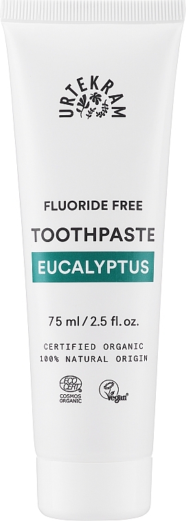 Fluoridfreie Zahnpasta mit Eukalyptus - Urtekram Toothpaste Eucalyptus — Bild N1