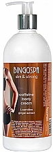 Düfte, Parfümerie und Kosmetik Anti-Cellulite Körpercreme mit Pfirsich-, Ingwer-, Kaffeeextrakt und L-Carnitin - BingoSpa Peach Cream Slimming Body Mallorca