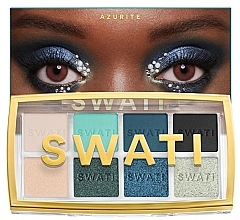 Düfte, Parfümerie und Kosmetik Lidschatten-Palette - Swati Eyeshadow Palette Azurite