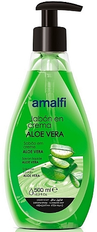Flüssige Cremeseife mit Aloe Vera - Amalfi Aloe Vera Hand Washing Soap — Bild N1
