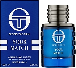 Sergio Tacchini Your Match - After Shave Lotion — Bild N2