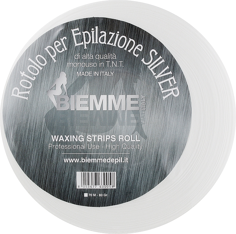 Enthaarungspapierrolle - Biemme Silver Waxing Strips Roll — Bild N1