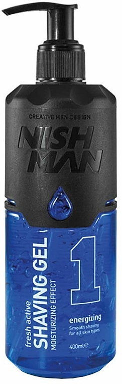 Rasiergel für alle Hauttypen No.1 - Nishman Shaving Gel No.1 Fresh Active — Bild N1