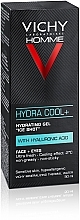 Kühlendes und feuchtigkeitsspendendes Gesichtsreinigungsgel mit Hyaluronsäure für Männer - Vichy Homme Hydra Cool+ — Foto N3