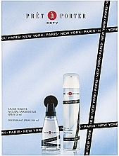 Düfte, Parfümerie und Kosmetik Coty Pret-a-Porter - Duftset (Deospray 200ml + Eau de Toilette 50ml)