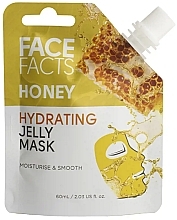 Düfte, Parfümerie und Kosmetik Feuchtigkeitsspendende Gesichtsmaske mit Honiggelee - Face Facts Hydrating Honey Jelly Face Mask